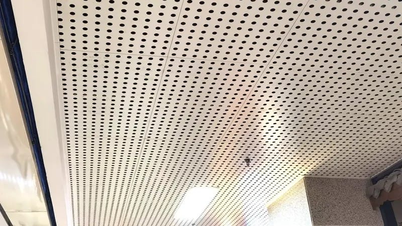 Plafon Metal Perforated