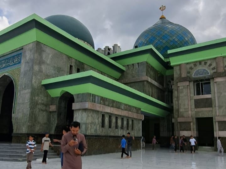 sejarah masjid raya pekanbaru